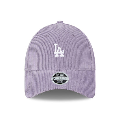 New Era Womens 9FORTY L.A. Dodgers Baseball Cap - MLB Cord - Purple