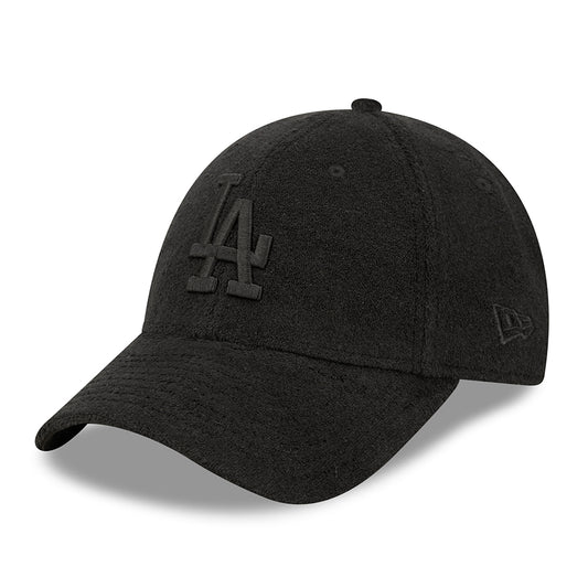 New Era 9FORTY L.A. Dodgers Baseball Cap - MLB Towelling - Black