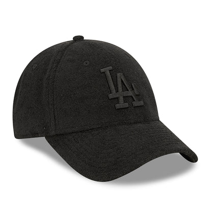 New Era 9FORTY L.A. Dodgers Baseball Cap - MLB Towelling - Black
