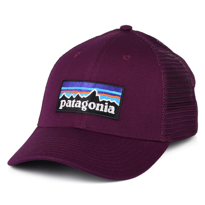 Patagonia Hats P-6 Logo Organic Cotton LoPro Trucker Cap - Plum