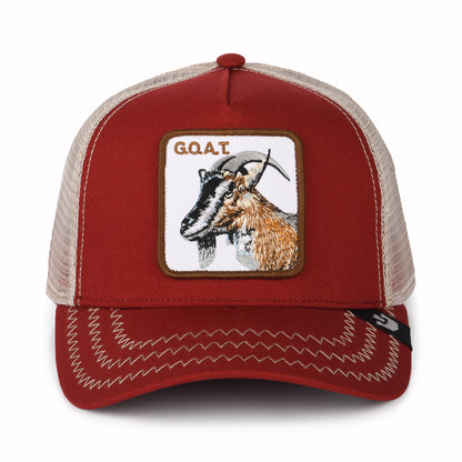 Goorin Bros. Goat Trucker Cap - Red
