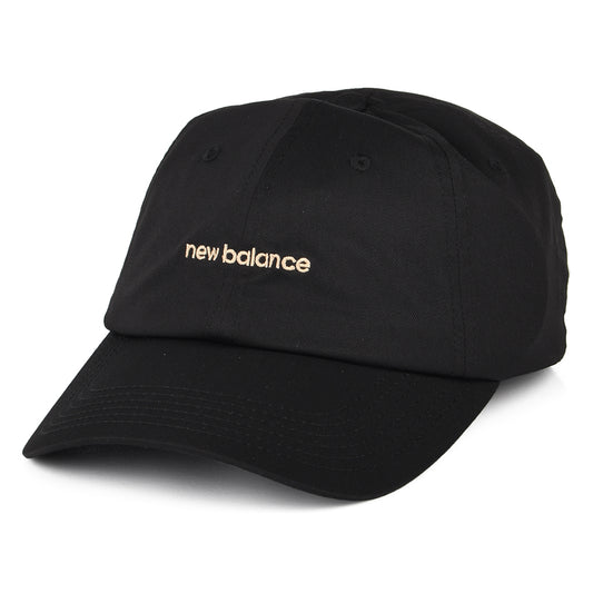 New Balance Hats NB Linear Logo Baseball Cap - Black