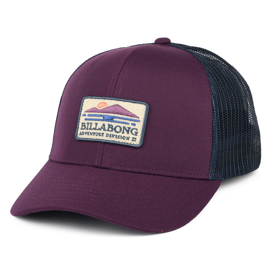Billabong Hats Walled ADIV Trucker Cap - Wine-Navy