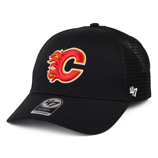 47 Brand Calgary Flames Trucker Cap - NHL Branson MVP - Black
