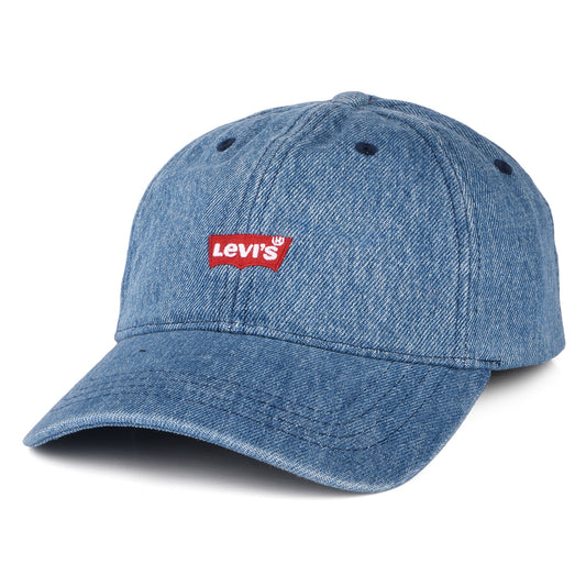 Levi's Hats Housemark Denim Baseball Cap - Blue