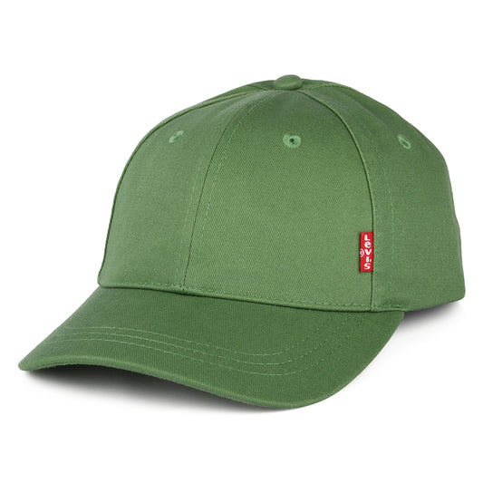 Levi's Hats Classic Twill Red Tab Baseball Cap - Green
