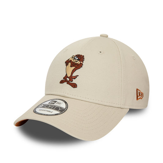 New Era 9FORTY Taz Baseball Cap - Looney Tunes Character - Stone