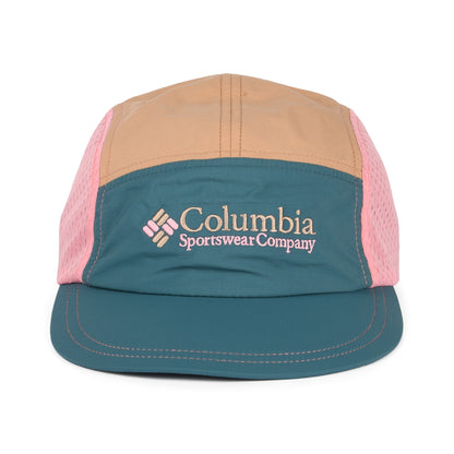 Columbia Hats Wingmark 5 Panel Cap - Blue-Tan-Pink