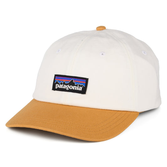 Patagonia Hats P-6 Label Trad Organic Cotton Baseball Cap - Cream-Mustard