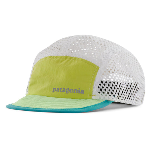 Patagonia Hats Duckbill Recycled 5 Panel Cap - Lime-Mint-White