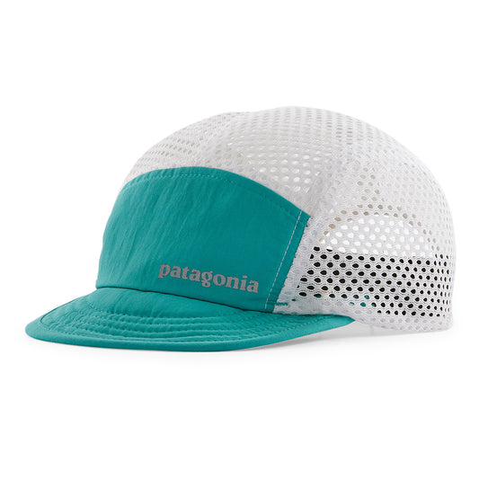 Patagonia Hats Duckbill Recycled 5 Panel Cap - Teal-White