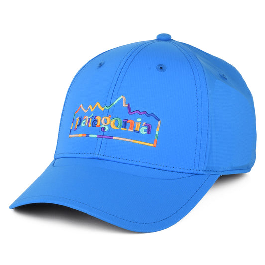 Patagonia Hats Airshed Low Crown Recycled Baseball Cap - Bright Blue