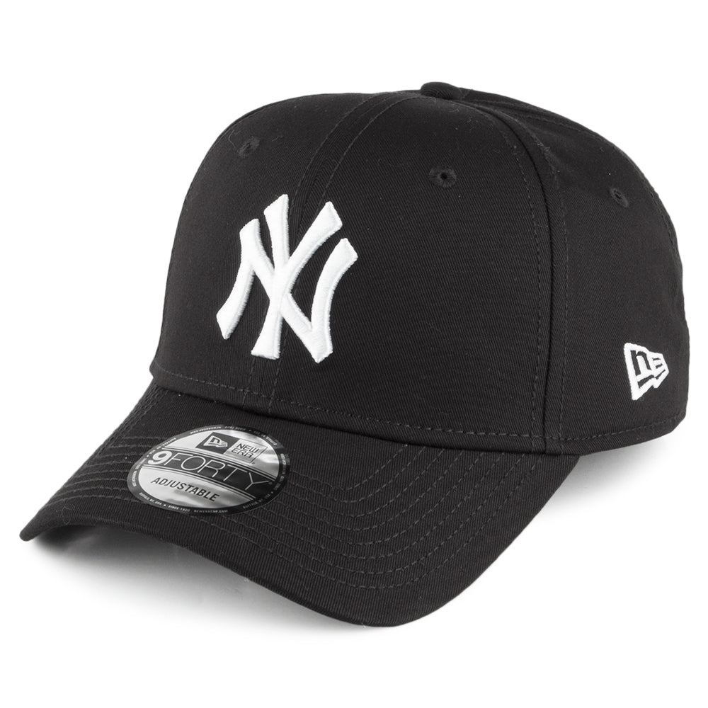 New Era 9FORTY New York Yankees Baseball Cap - MLB League Essential - Black