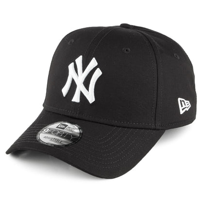 New Era 9FORTY New York Yankees Baseball Cap - MLB League Essential - Black