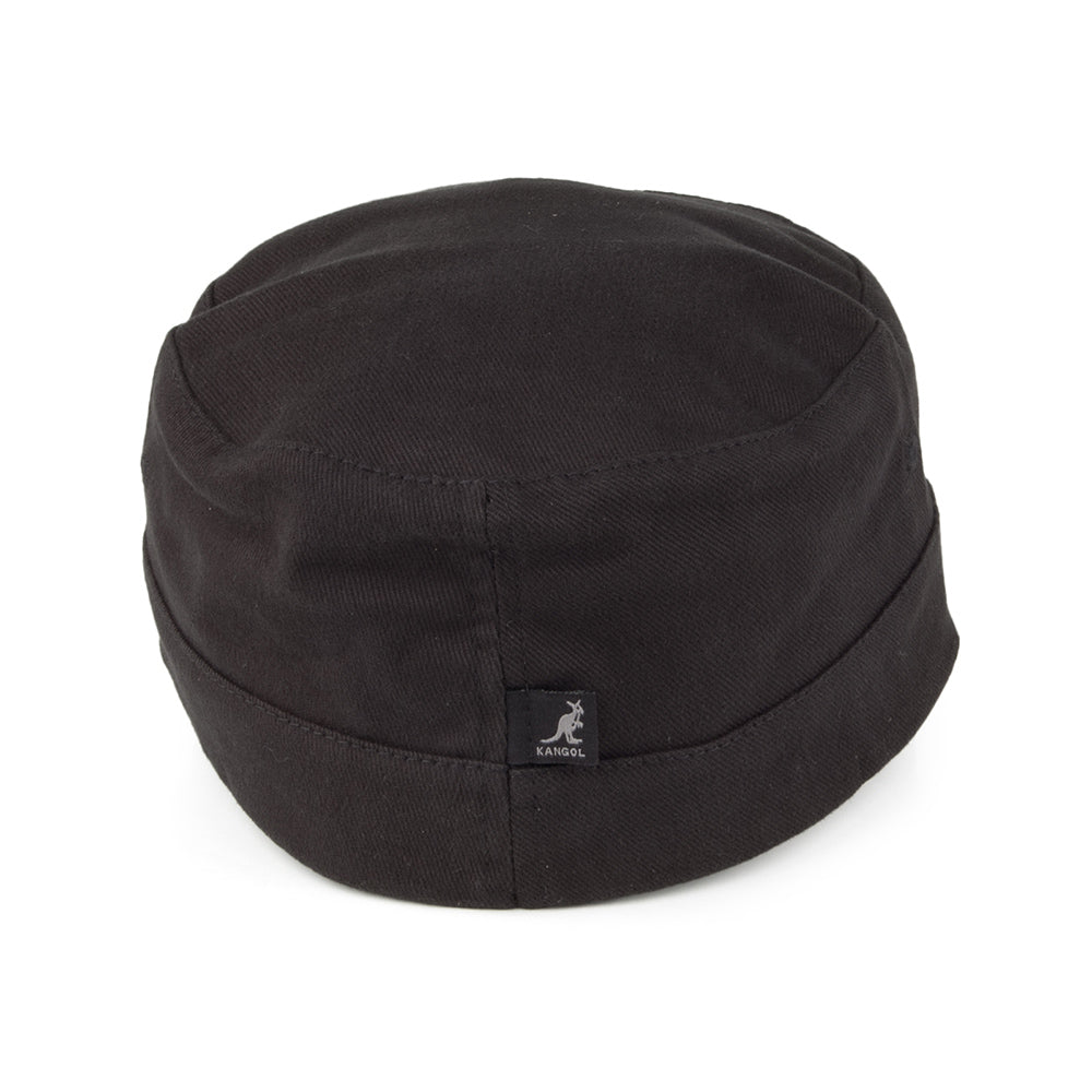 Kangol Cotton Twill Army Cap - Black