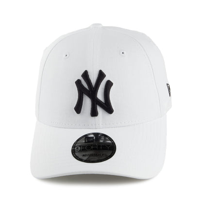 New Era 9FORTY New York Yankees Baseball Cap - MLB League Basic - White
