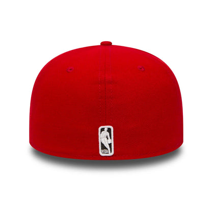 New Era 59FIFTY Chicago Bulls Baseball Cap - NBA Essential - Red-Black