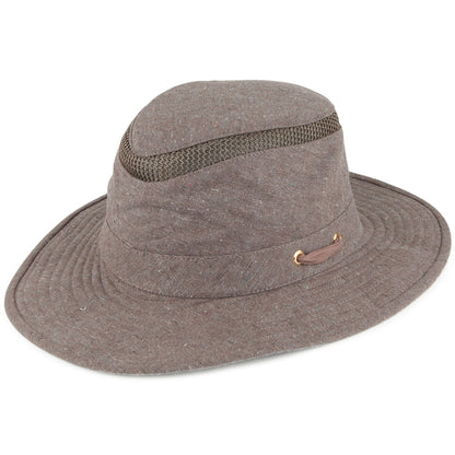 Tilley Hats TMH55 Mash Up Cotton & Hemp Packable Sun Hat - Brown