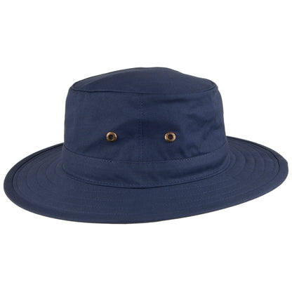 Failsworth Hats Traveller Crushable Sun Hat - Navy Blue