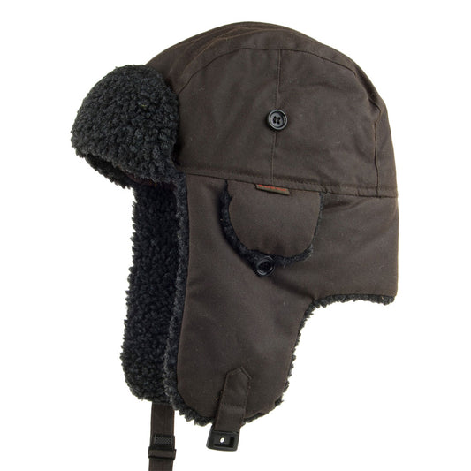 Barbour Hats Fleece Lined Trapper Hat - Olive