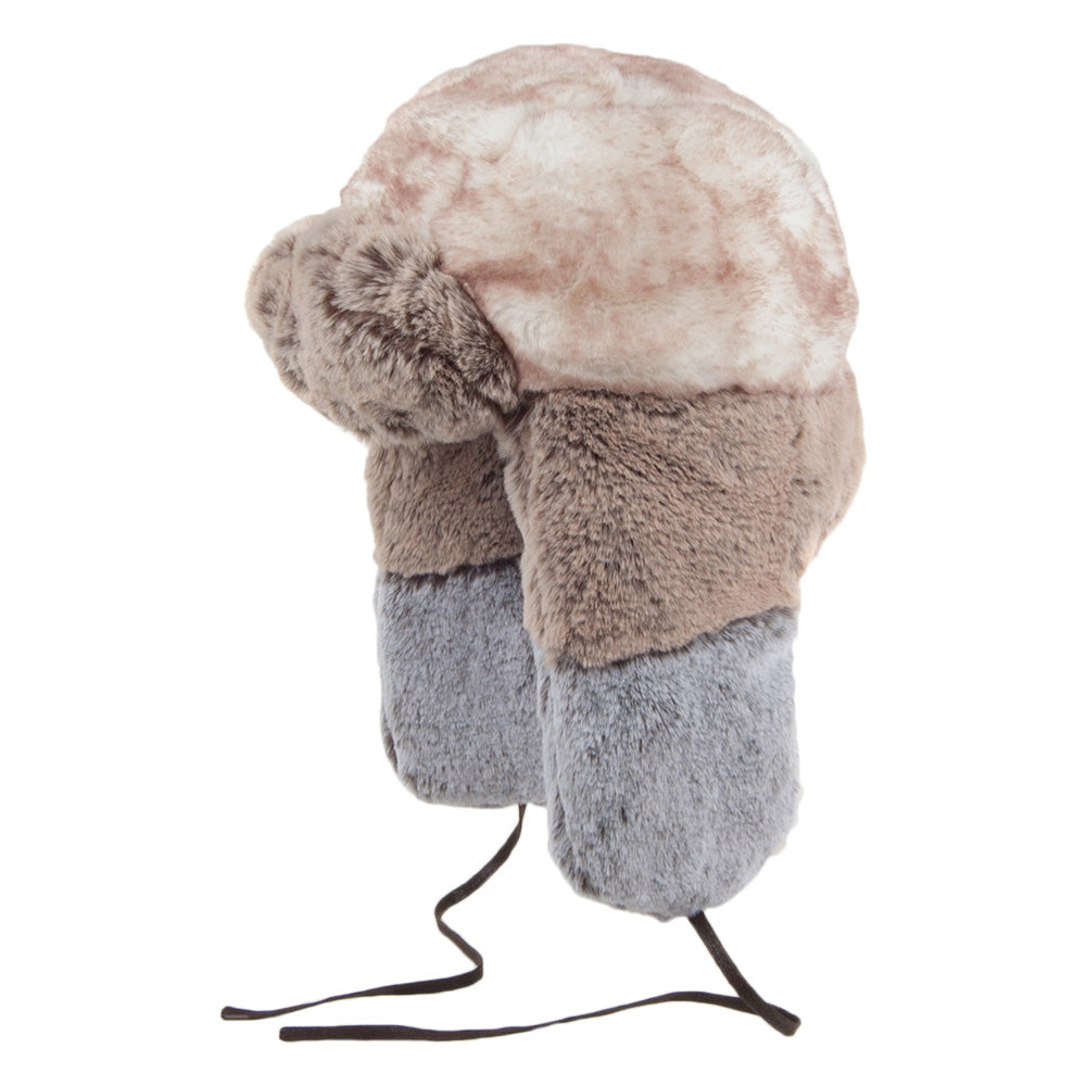 Kangol Mixed Faux Fur Trapper Hat - Multi-Coloured