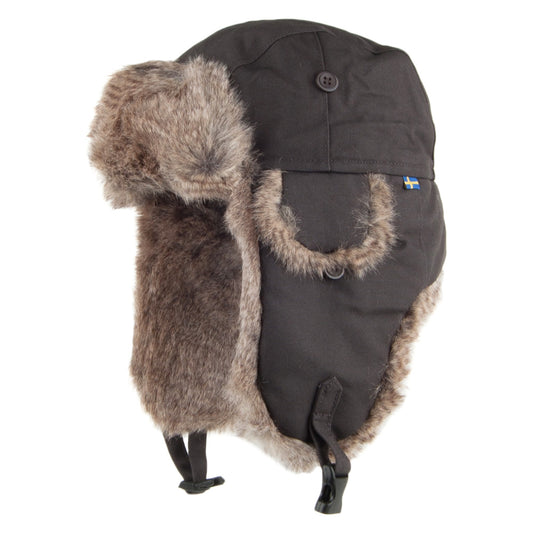 Fjallraven Hats Singi Heater Trapper Hat - Dark Grey