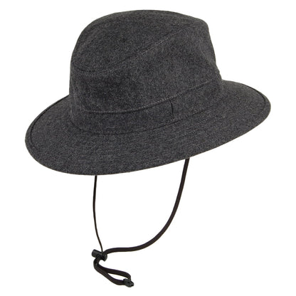 Sunday Afternoons Hats Charter Cold Front Melton Wool Sun Hat - Charcoal