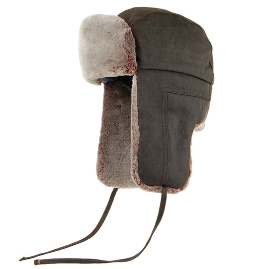 Stetson Hats Cope Bomber Waterproof Trapper Hat - Brown