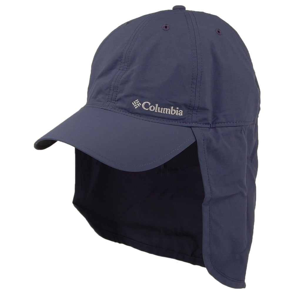 Columbia Hats Schooner Bank Cachalot III Flap Cap - Navy Blue