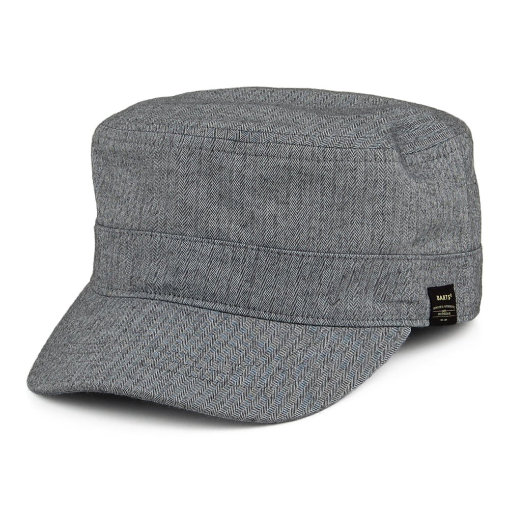 Barts Hats Honte Army Cap - Grey