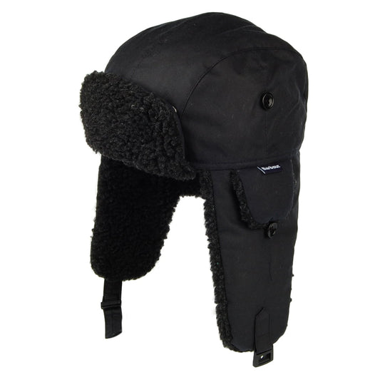 Barbour Hats Fleece Lined Trapper Hat - Navy Blue