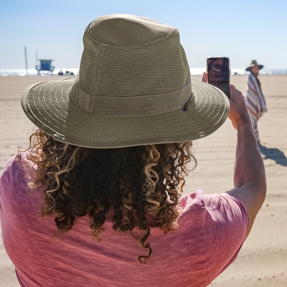 Sunday Afternoons Hats Easy Breezer Fedora Sun Hat - Khaki