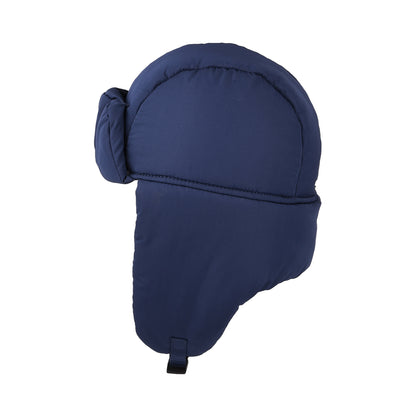Seeberger Hats Quilted Trapper Hat - Navy Blue