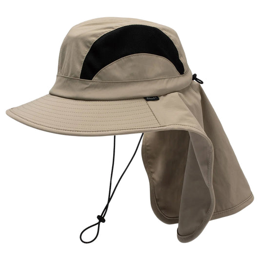 Tilley Hats Ultralight Cape Sun Hat - Taupe