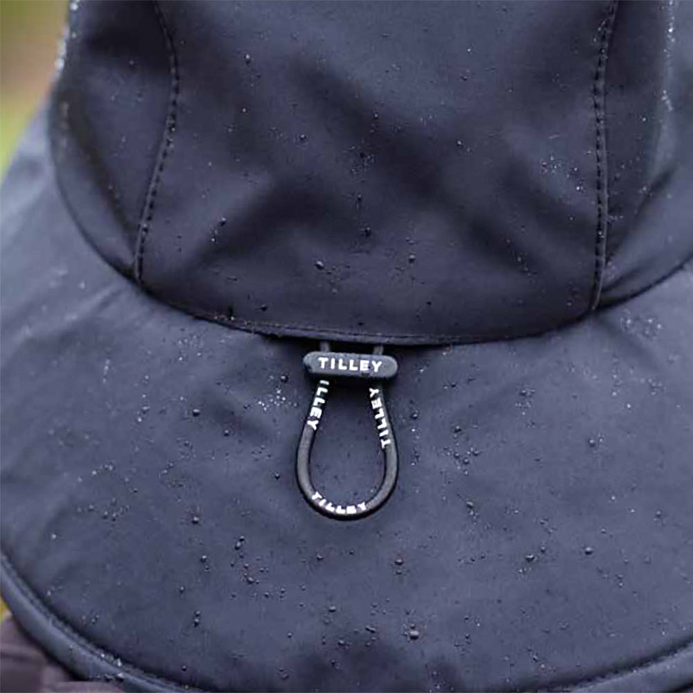 Tilley Hats Storm Waterproof Bucket Hat - Black