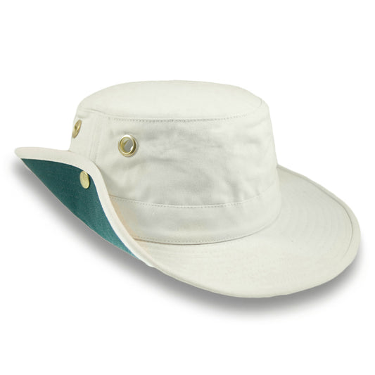 Tilley Hats Classic T3 Packable Sun Hat - Natural-Green