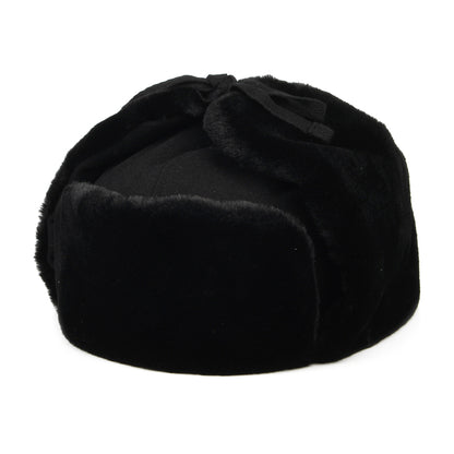 Kangol Ushanka Trapper Hat - Black