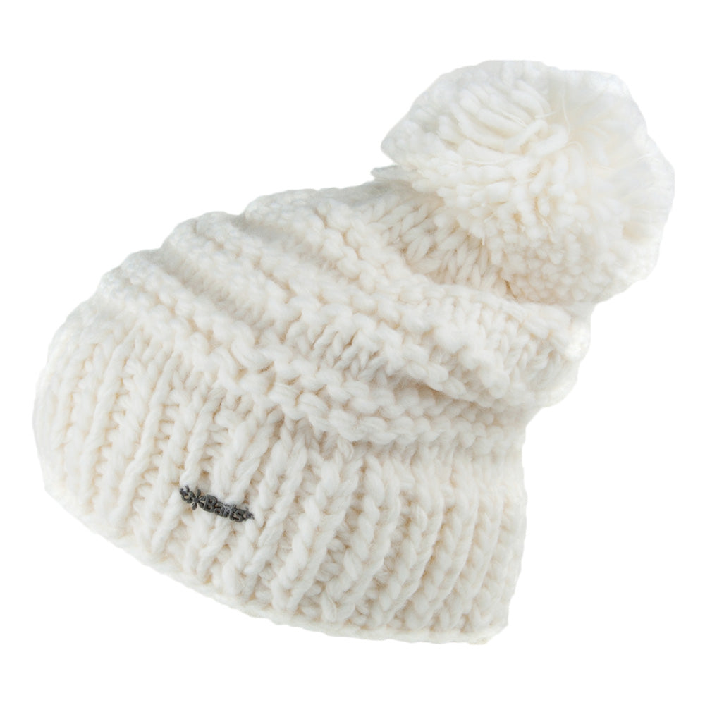 Barts Hats Jasmin Bobble Hat - Winter White