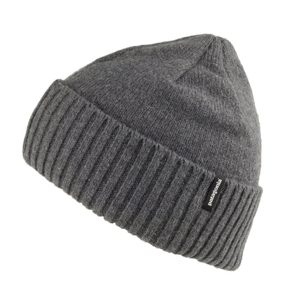 Patagonia Hats Brodeo Recycled Wool Beanie Hat - Charcoal