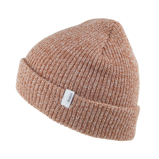 Brixton Aspen Beanie Hat - Brown-Tan