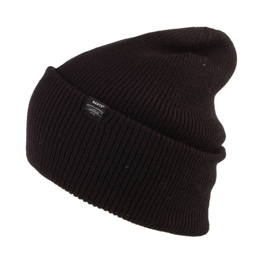 Barts Hats Haveno Big Cuff Beanie Hat - Black
