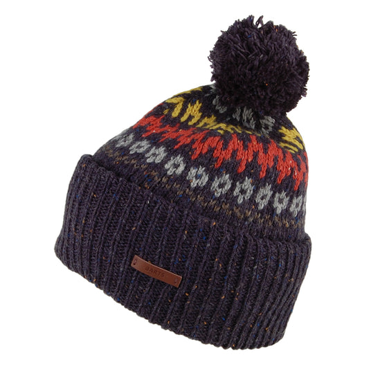 Barts Hats Eljar Bobble Hat - Navy Blue