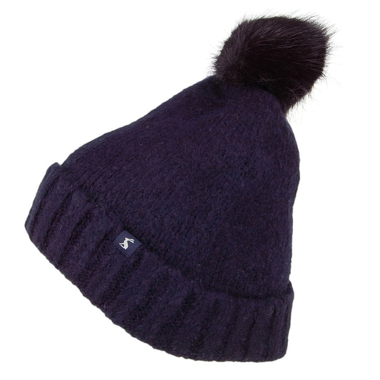 Joules Hats Snugwell Bobble Hat - Navy Blue