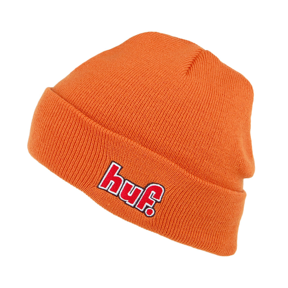 HUF 1993 Logo Beanie Hat - Burnt Orange