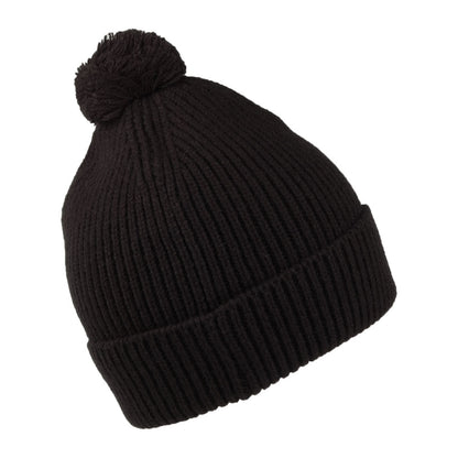 The North Face Hats Logo Box Pom Bobble Hat - Black