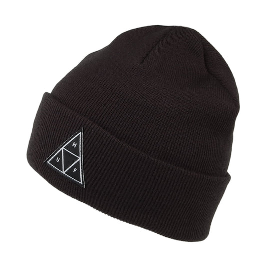 HUF Triple Triangle II Beanie Hat - Black