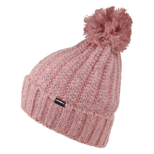 O'Neill Hats Chunky Knit Bobble Hat - Rose