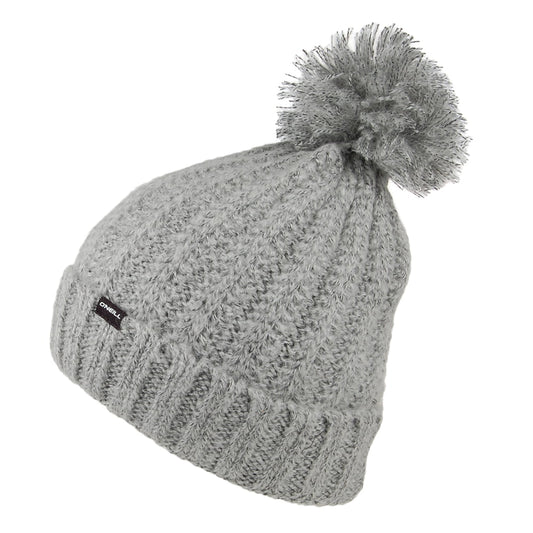 O'Neill Hats Chunky Knit Bobble Hat - Grey
