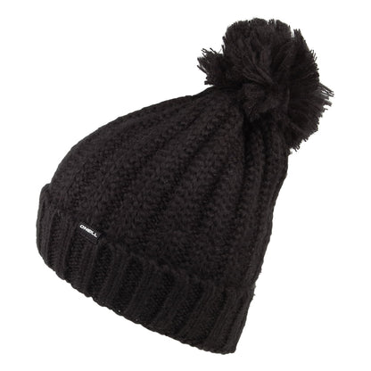 O'Neill Hats Chunky Knit Bobble Hat - Black