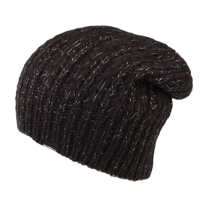 O'Neill Hats Annie Cable Knit Beanie Hat - Black